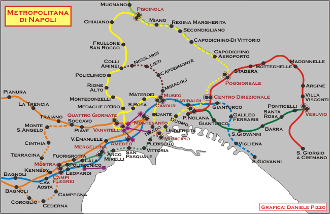 La Rete Dei Trasporti Urbani Di Napoli